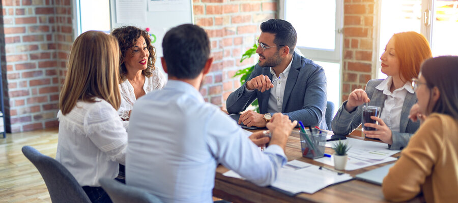 Board meeting of non-profit